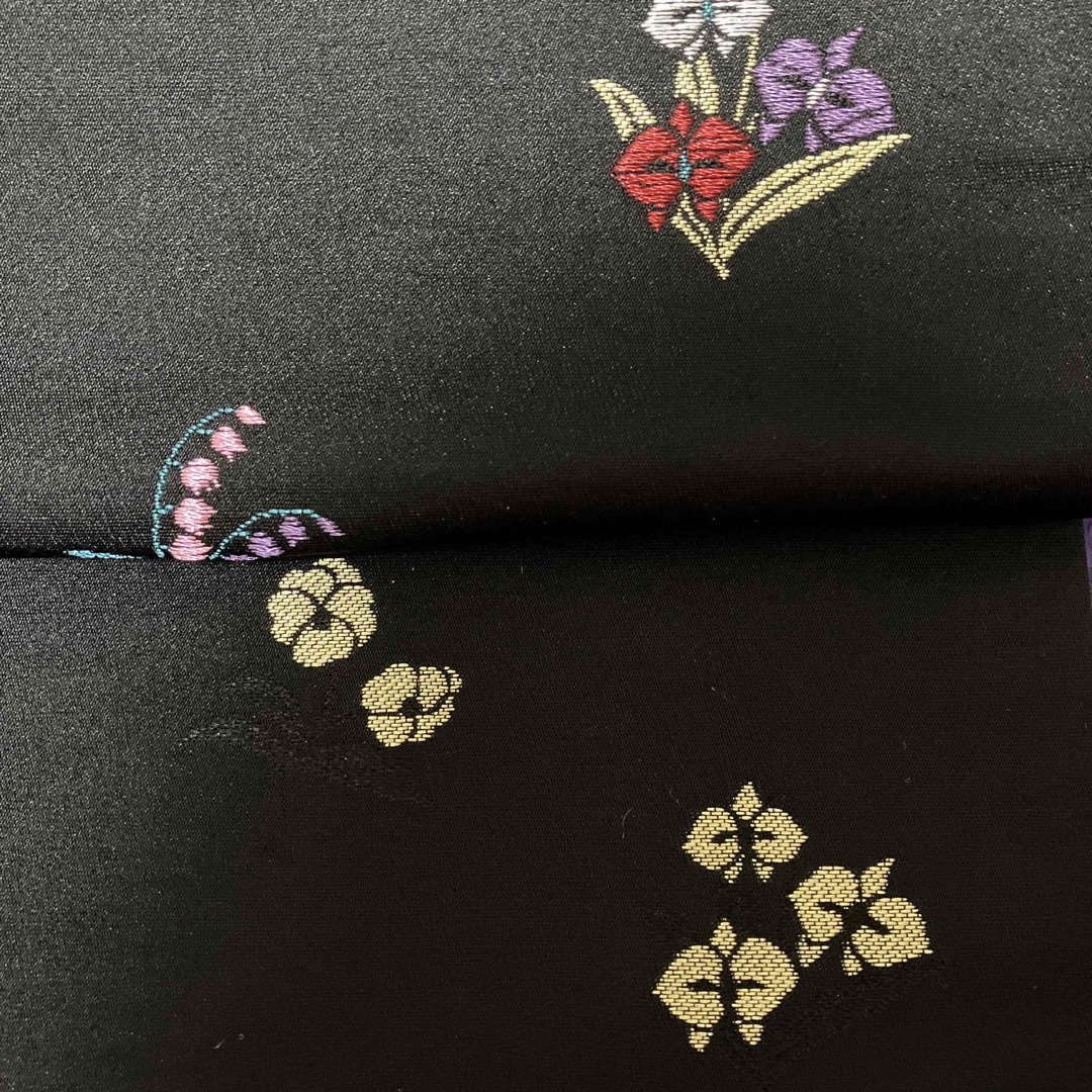 帯 袋帯 美品 花 刺繍-www.coumes-spring.co.uk