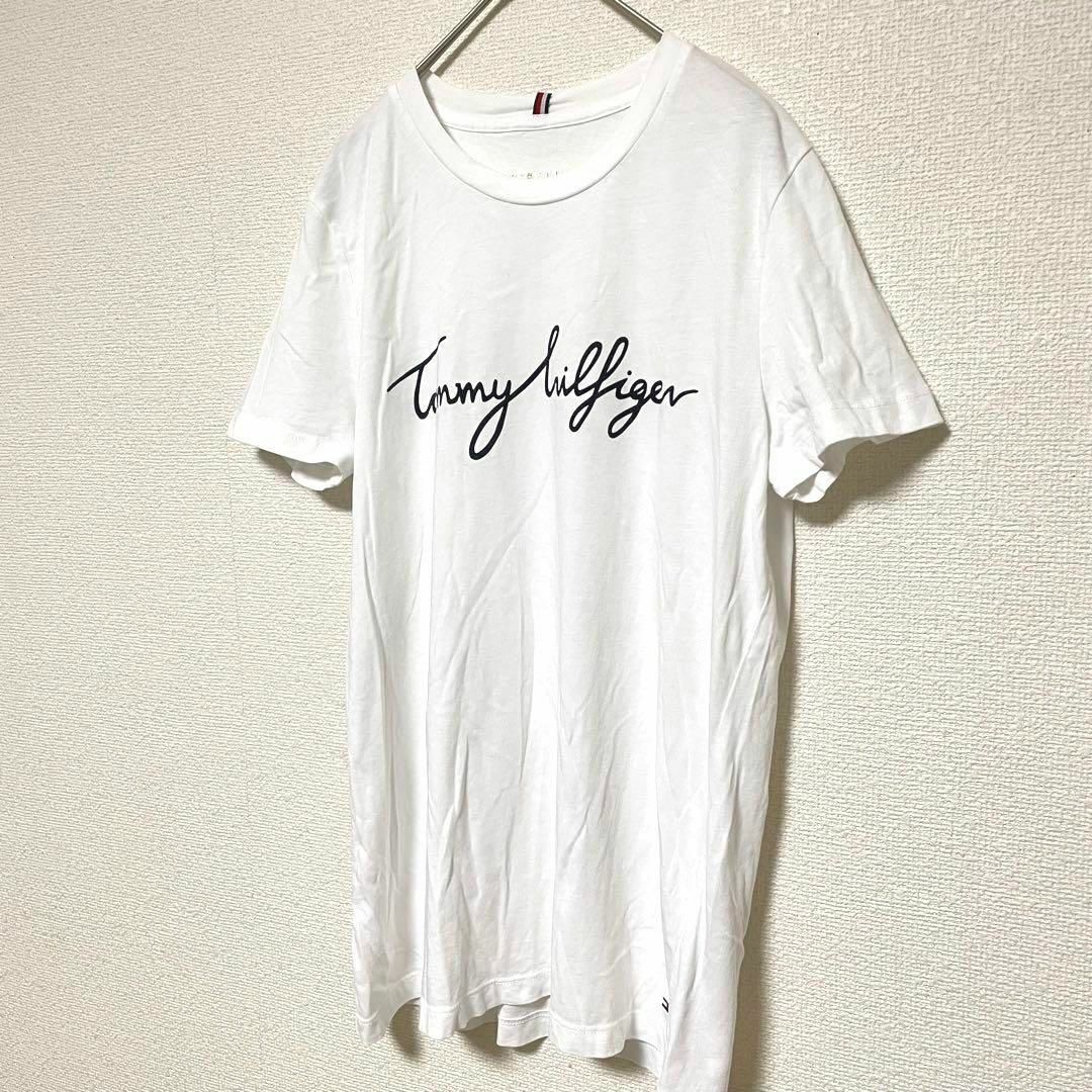 TOMMY HILFIGER(トミーヒルフィガー)のn190 トミーフィルフィガー 訳あり 半袖 Tシャツ プリント レディースのトップス(Tシャツ(半袖/袖なし))の商品写真