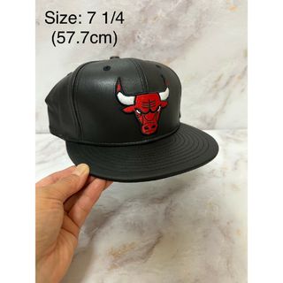 ニューエラー(NEW ERA)のNewera 59fifty シカゴブルズ レザー キャップ(キャップ)