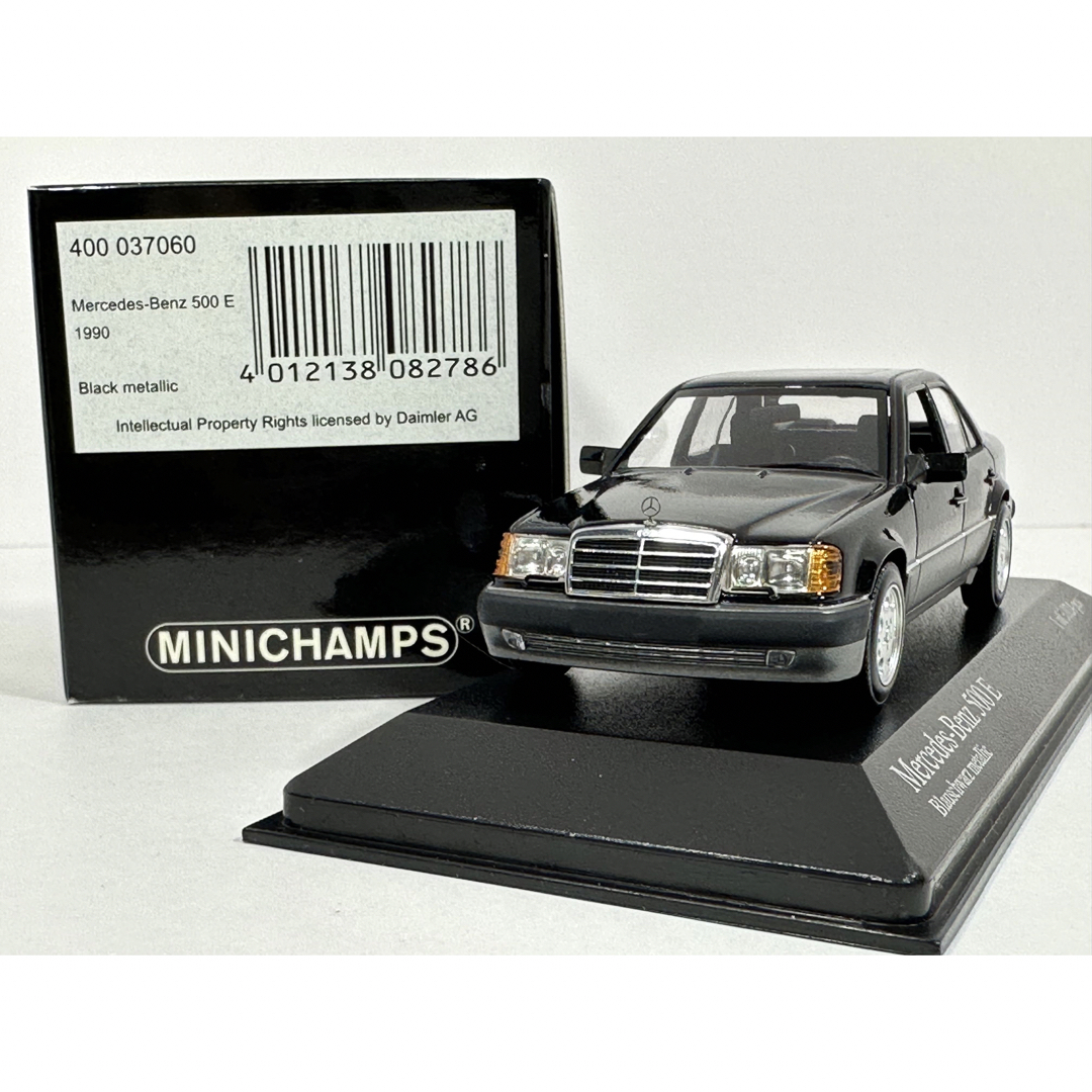 品 1/43 メルセデスベンツ W124 500E 1990 ブラック-tops.edu.ng