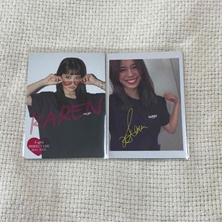 イーガールズ(E-girls)のE-girls 藤井夏恋 佐藤晴美 フォトカード(アイドルグッズ)