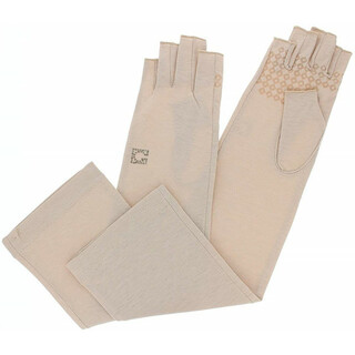 ゲラルディーニ(GHERARDINI)の新品 綿100% アームカバー 紫外線対策 夏用手袋 (手袋)