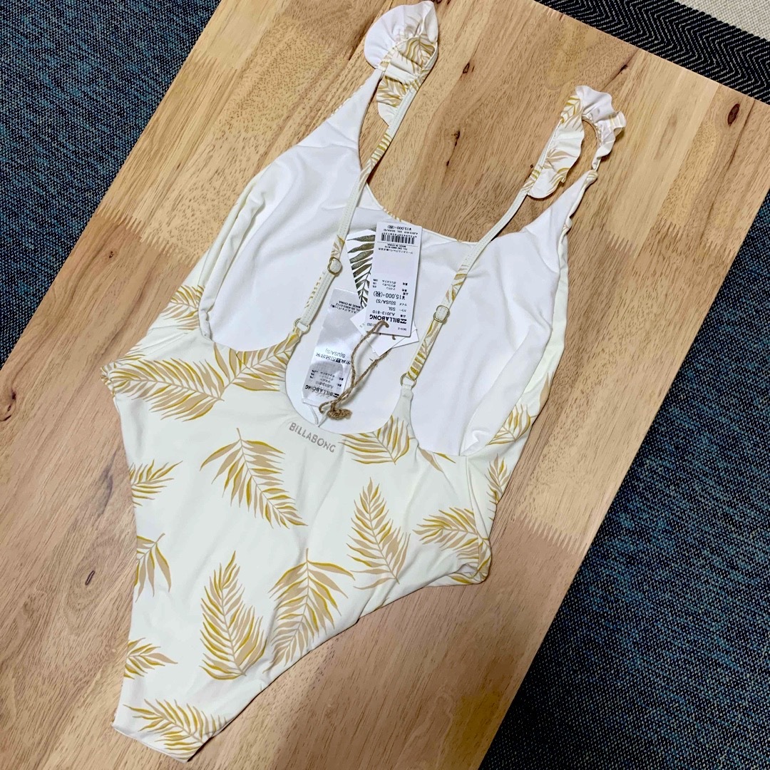 billabong - 【新品】BILLABONG ビラボン リーフ柄 ワンピース 水着 S