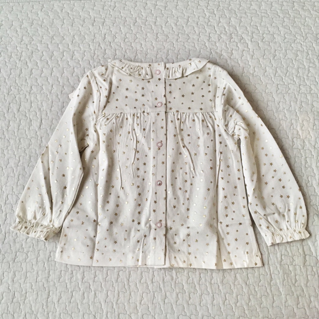 Boden(ボーデン)の新品 ミニボーデン 長袖Tシャツ 90 95 キッズ/ベビー/マタニティのキッズ服女の子用(90cm~)(Tシャツ/カットソー)の商品写真