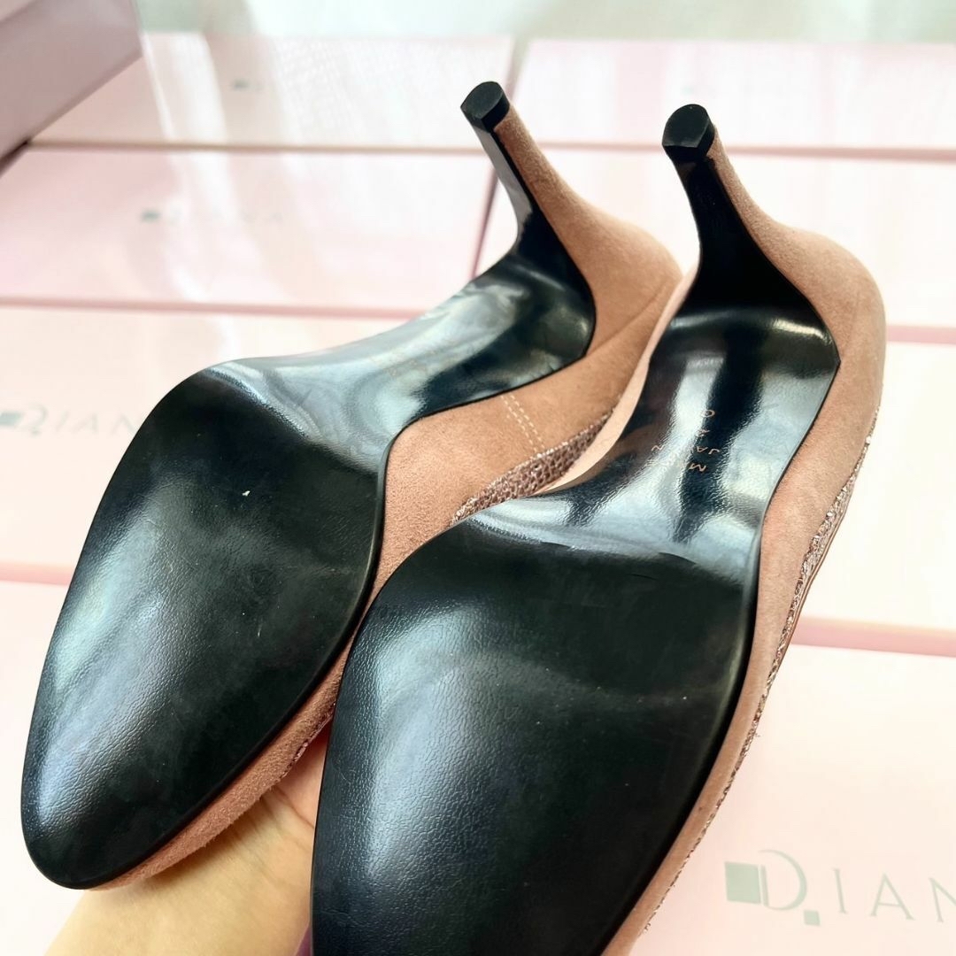 DIANA ほぼ新品 DIANA パンプス 秋冬 靴 ダイアナ cm サンダル