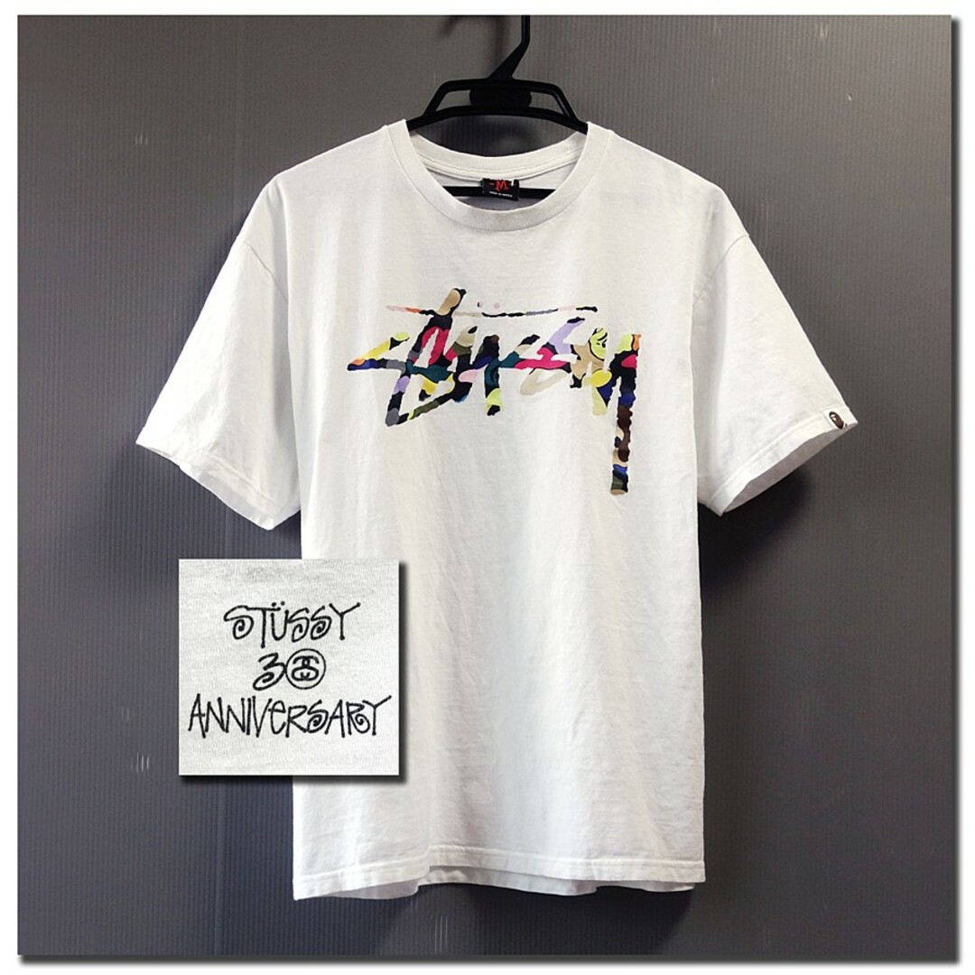 ★激レア★正規超美品【stussy ステューシー】コラボTシャツ★30周年