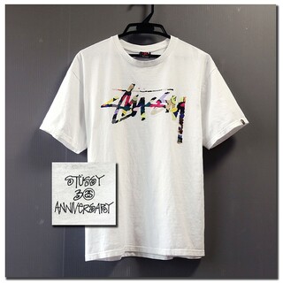 【限定コラボ】STUSSY×APE　バックプリント　Tシャツ　デカロゴ×デカロゴ