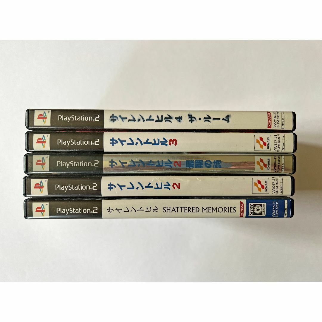 PS2 サイレントヒル 2 3 4 最後の詩 シャッタードメモリーズ セット