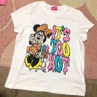 ディズニー(Disney)のTDR ディズニー ミニー IT'S TOO HOT Tシャツ(Tシャツ(半袖/袖なし))