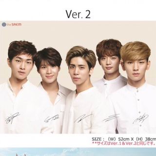 シャイニー(SHINee)のザセム シャイニー the saem SHINee ポスター 非売品(アイドルグッズ)