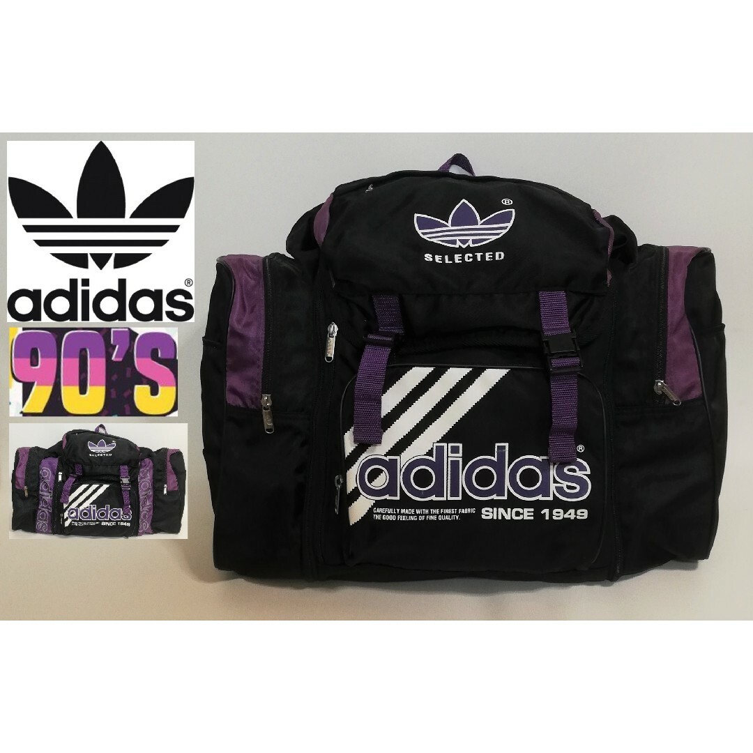 adidas アディダス バックパック リュック 90s トレフォイルロゴ