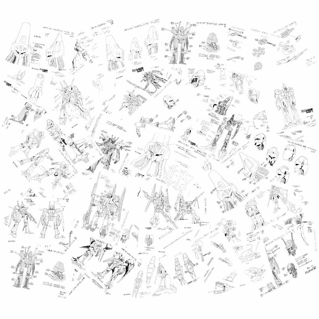 重戦機エルガイム 設定資料 制作資料 【42枚】の通販 by 春菊's 重戦機エルガイム 設定資料 制作資料 【42枚】の通販 by 春菊's