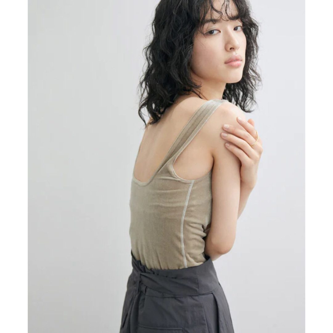 EDIT.FOR LULU(エディットフォールル)のSIMONE WILD シモーネワイルド VELVET SINGLET レディースのトップス(タンクトップ)の商品写真