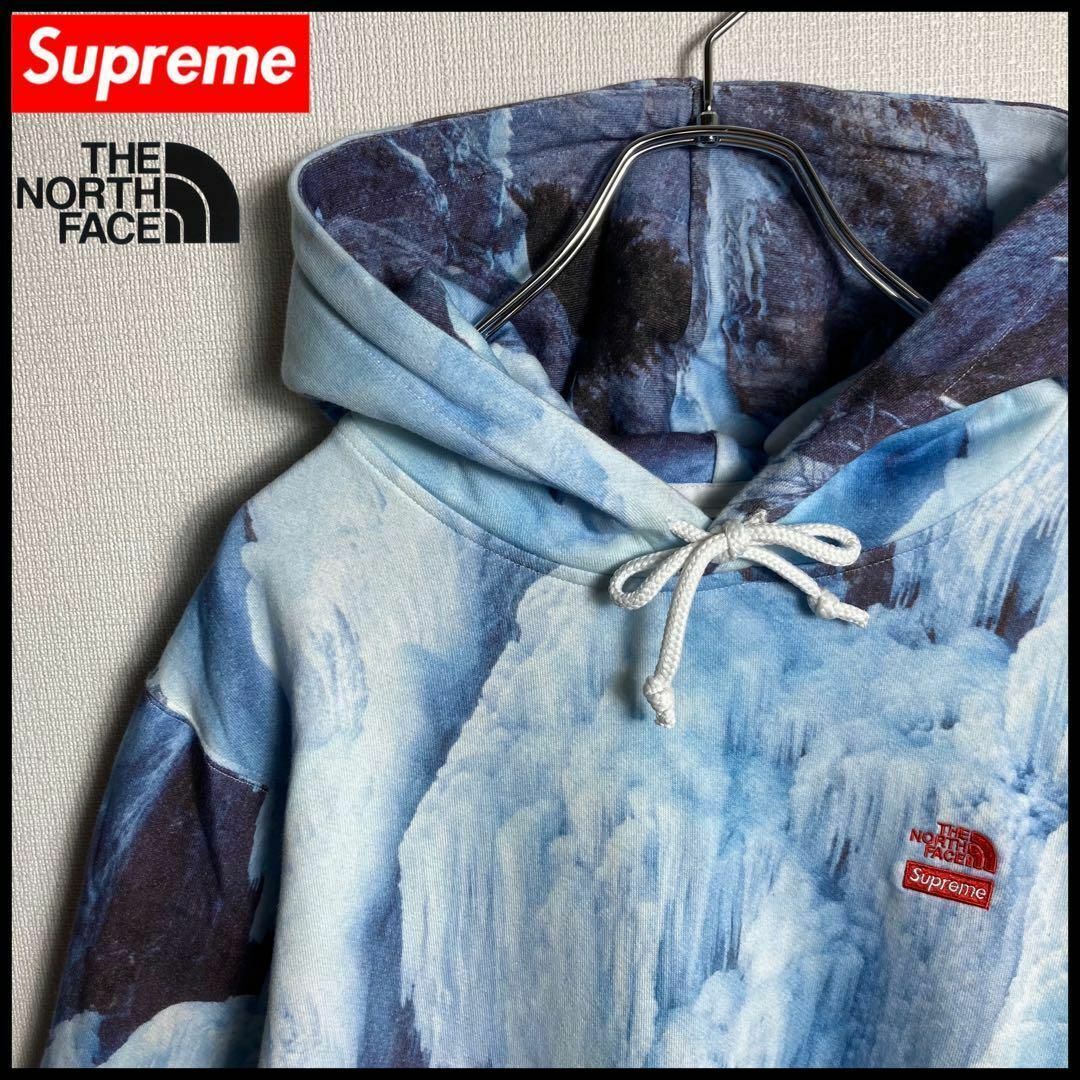 Supreme×THE NORTH FACE コラボ商品パーカー