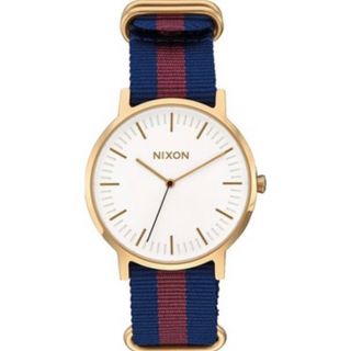 ニクソン(NIXON)の【新品】Nixon ポーターナイロン イエローゴールド ユニセックスウォッチ(腕時計)