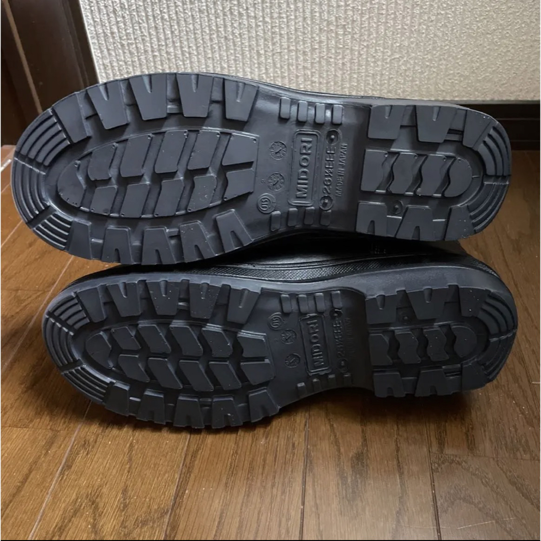 ミドリ安全　革製合成ゴム2層底安全靴