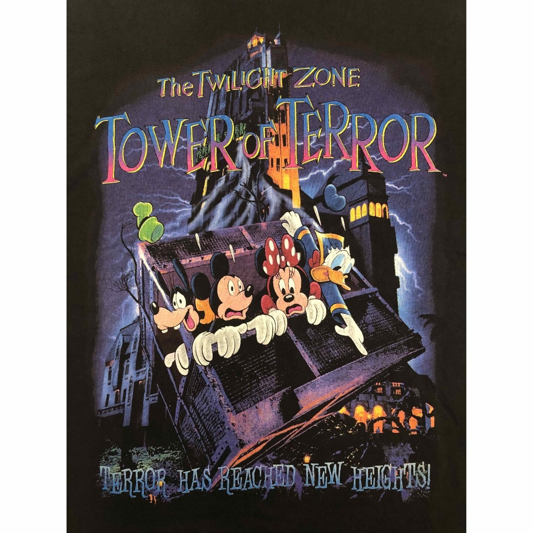 Disney - 90s ディズニー タワーオブテラー Tシャツ tower of terorrの