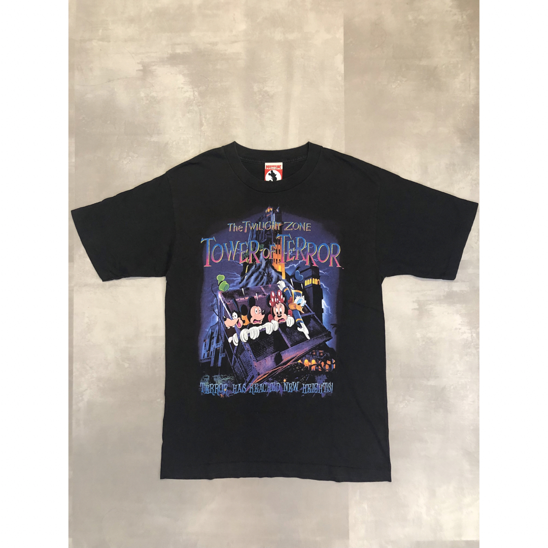 即購入OK90s ヴィンテージディズニータワーオブテラー Tシャツ tower ...