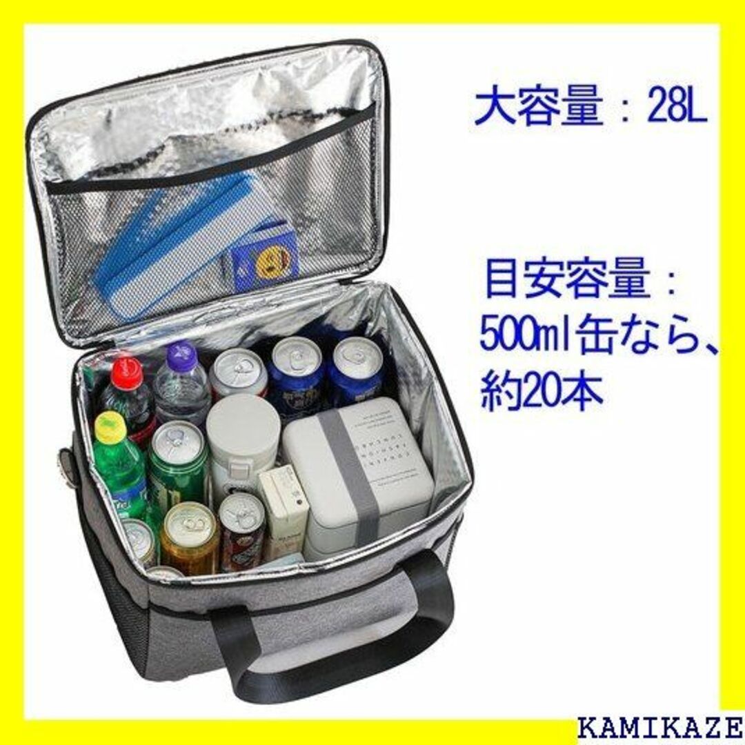 ☆送料無料 クーラーボックス 折りたたみ 10L 18L Gray 1889