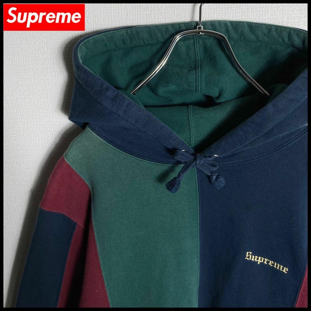 supreme シュプリーム スウェット 刺繍ロゴ ワンポイントロゴ アーチロゴ