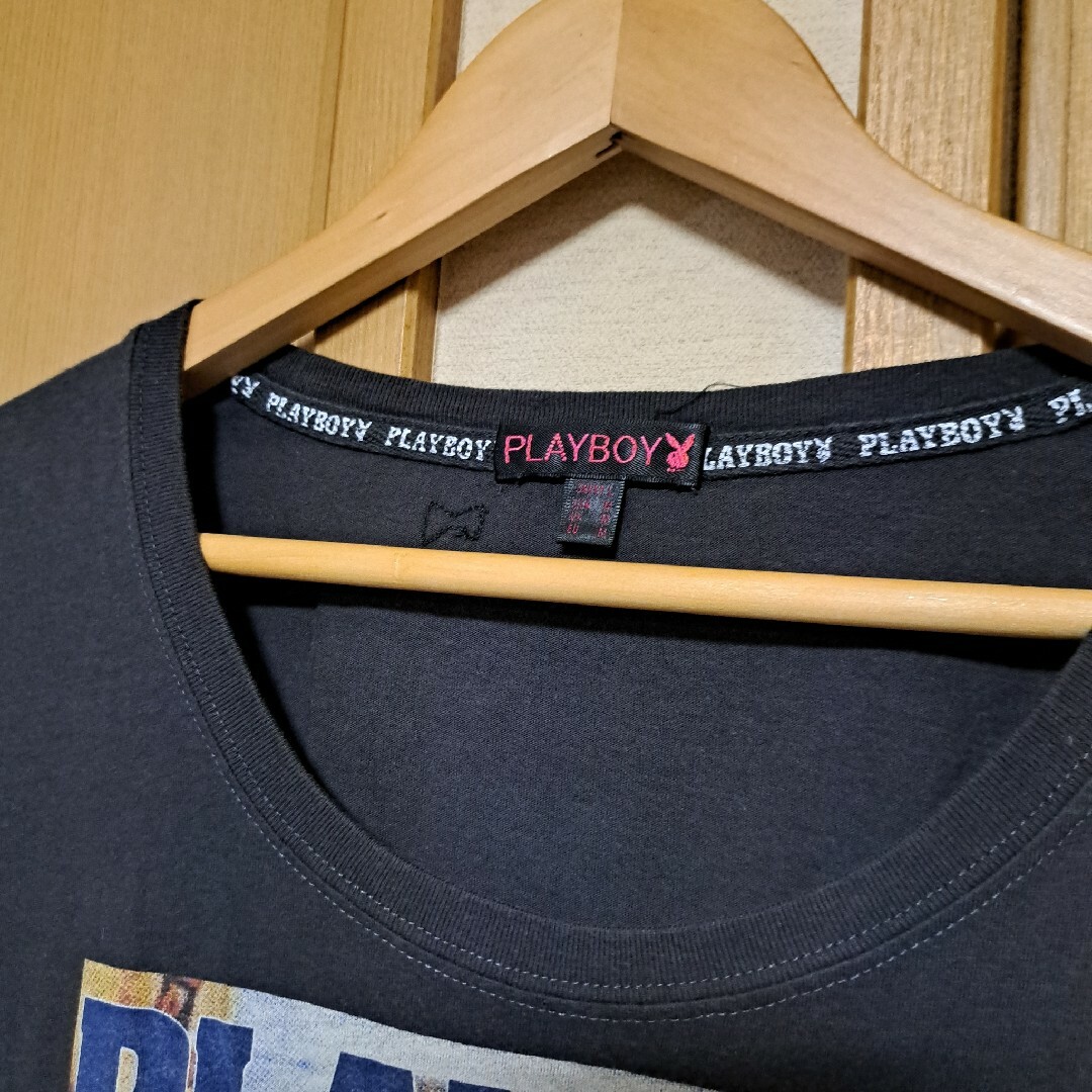 PLAYBOY(プレイボーイ)のPLAYBOY　Tシャツ レディースのトップス(Tシャツ(半袖/袖なし))の商品写真