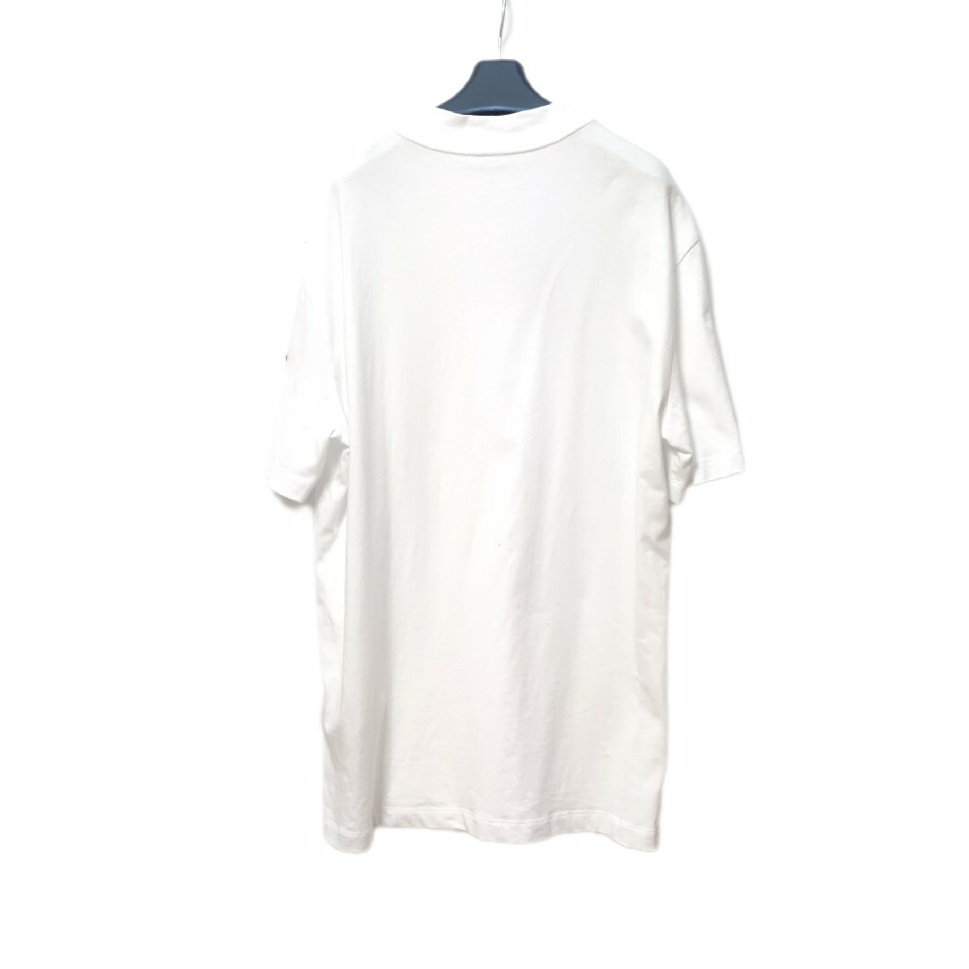 モンクレール モックネックロゴ Tシャツ ホワイト