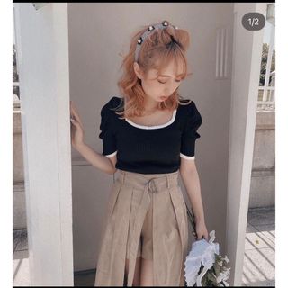 バブルス(Bubbles)のRum♡ ribycolor TOPS　  (Tシャツ/カットソー(半袖/袖なし))