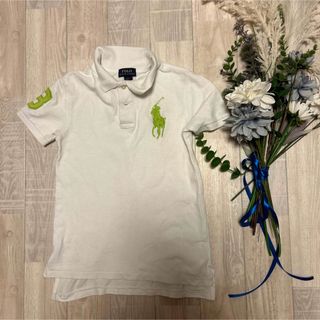 ポロラルフローレン(POLO RALPH LAUREN)のRalph Lauren ラルフローレン　130 ポロシャツ　ホワイト(Tシャツ/カットソー)