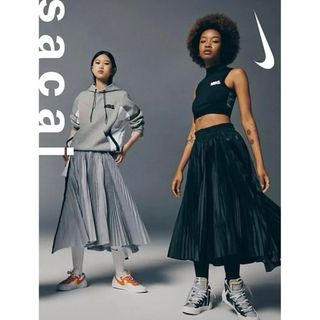 sacai - ナイキ サカイ NIKE sacai スカート パンツ ブラックの通販