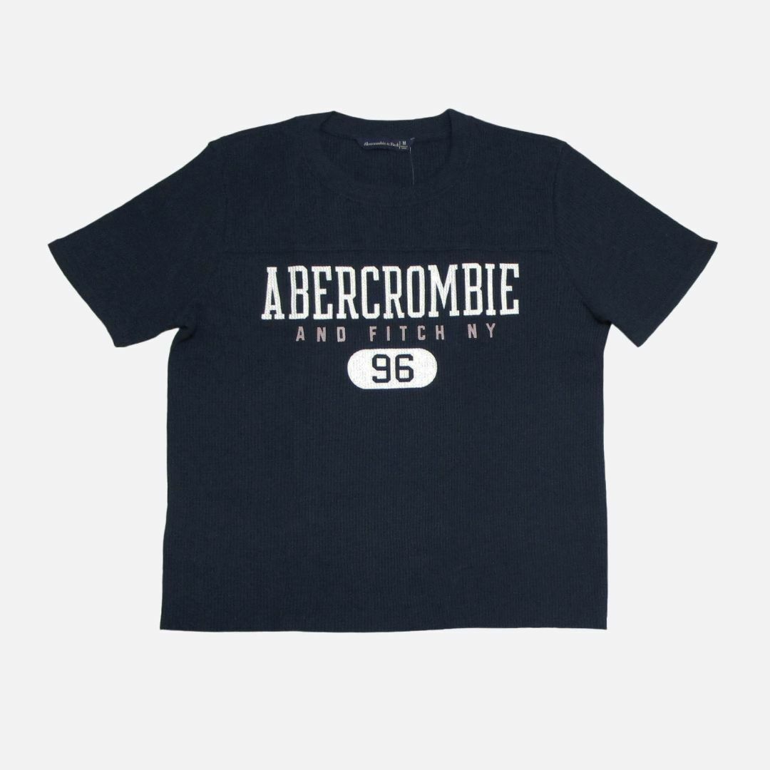 ★新品★アバクロンビー&フィッチ★サーマル半袖Tシャツ (Navy/M)