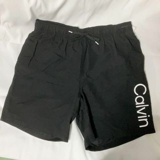 カルバンクライン(Calvin Klein)の【新品】カルバンクライン メンズ ck 水着 Lサイズ 黒 下着 USA(水着)