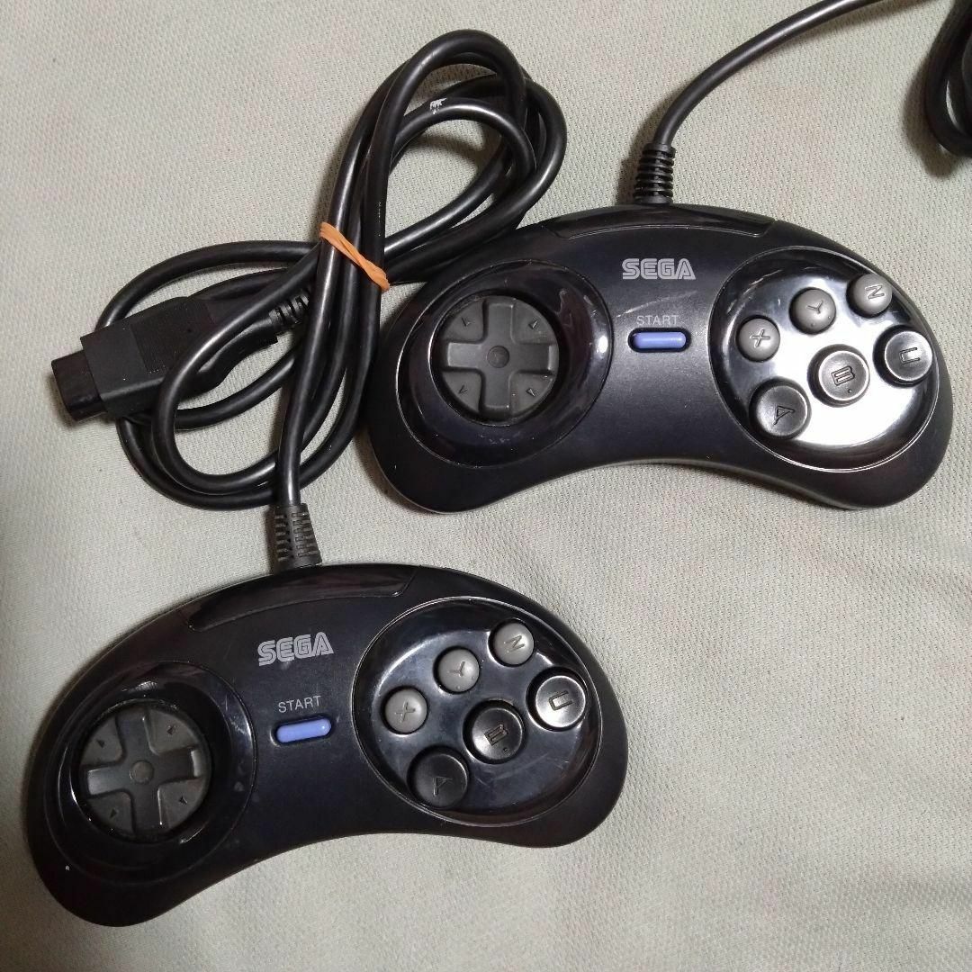 SEGA - メガドライブ 6ボタンコントローラー2個の通販 by |セガならラクマ