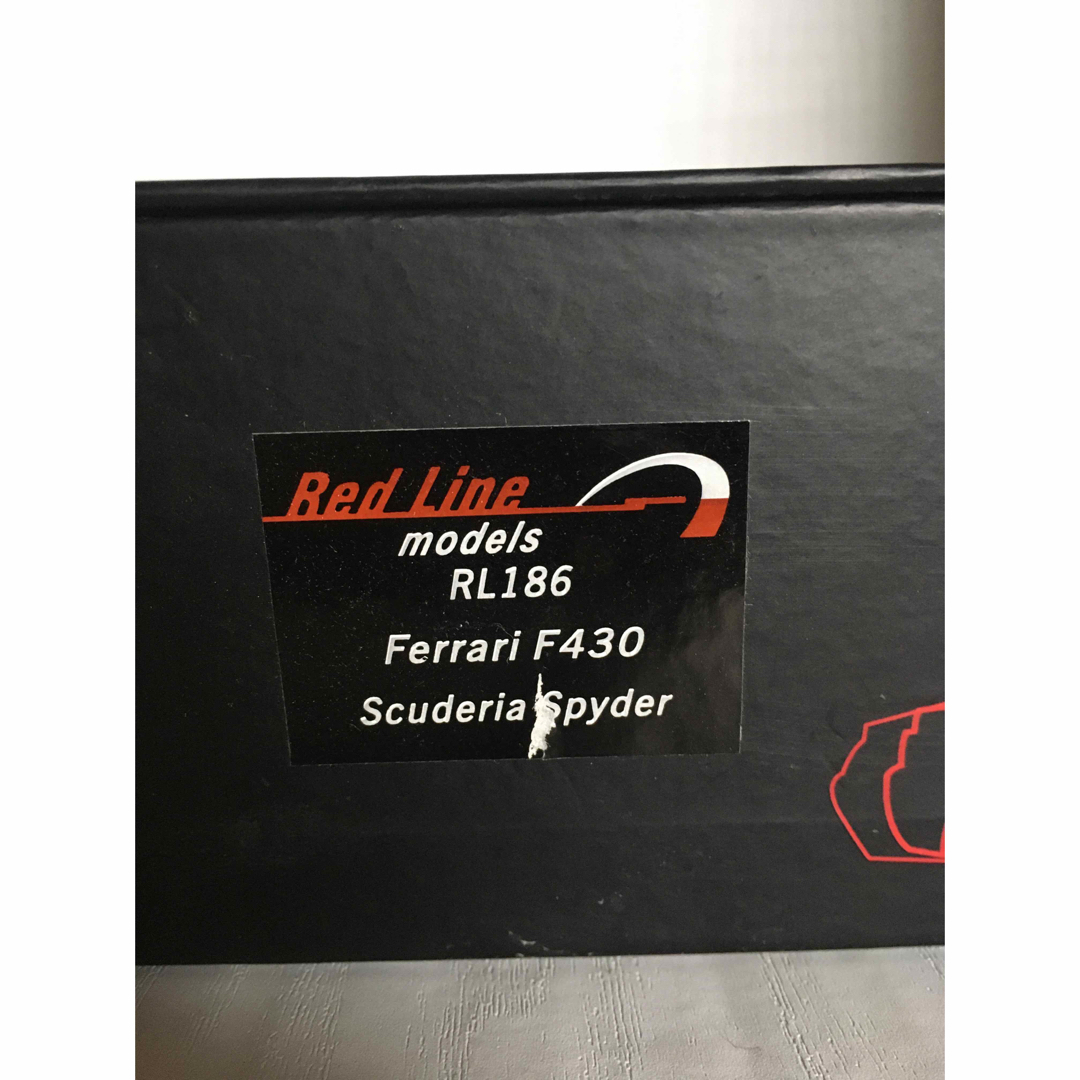 Red Line レッドライン F430 スクーデリア スパイダー - ミニカー