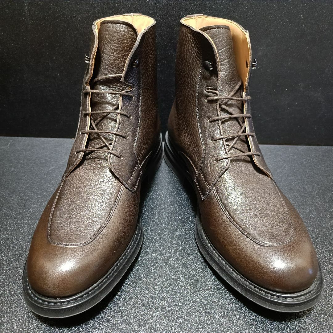 チャーチ(Church's) イギリス製ブーツ CAREBY 茶 UK7.5F | www