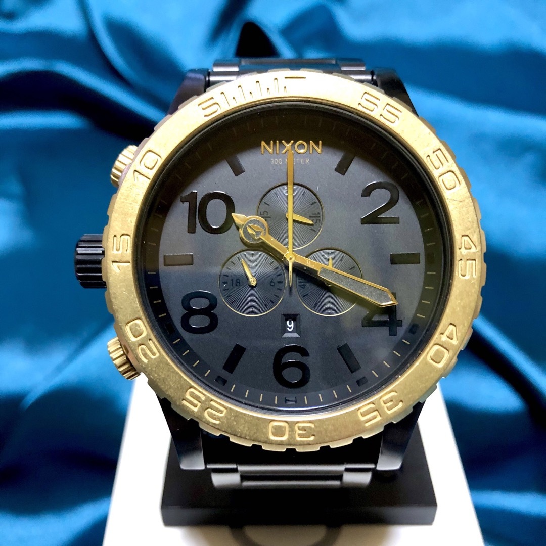 NIXON 51-30 CHRONO RAW GOLD - 腕時計(アナログ)