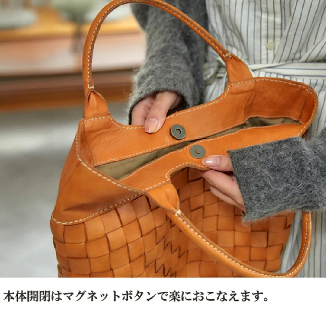 Zucchero filato - 【ズッケロフィラート】48819 本革 トートバッグ