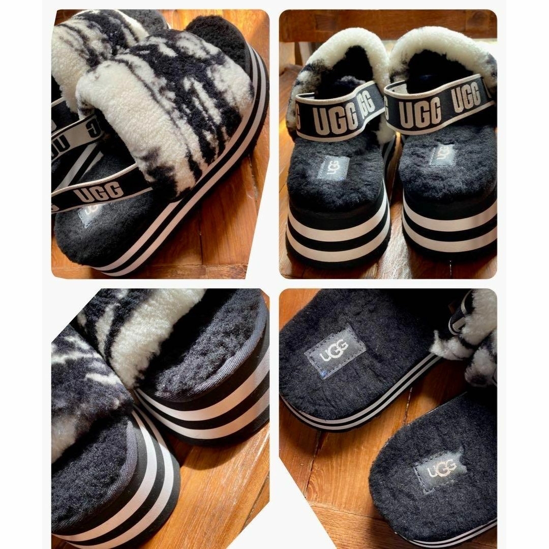 激レア✨超美品✨25⇒24.5～25.5✨UGG✨DISCO MARBLE✨厚底