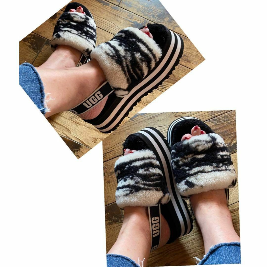 UGG - 激レア✨超美品✨25⇒24.5～25.5✨UGG✨DISCO MARBLE✨厚底の