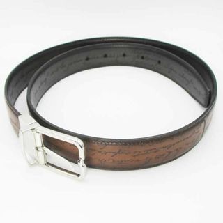 ベルルッティ(Berluti)のBERLUTI エッセンス レザーベルト 32mm 95cm 未使用(ベルト)