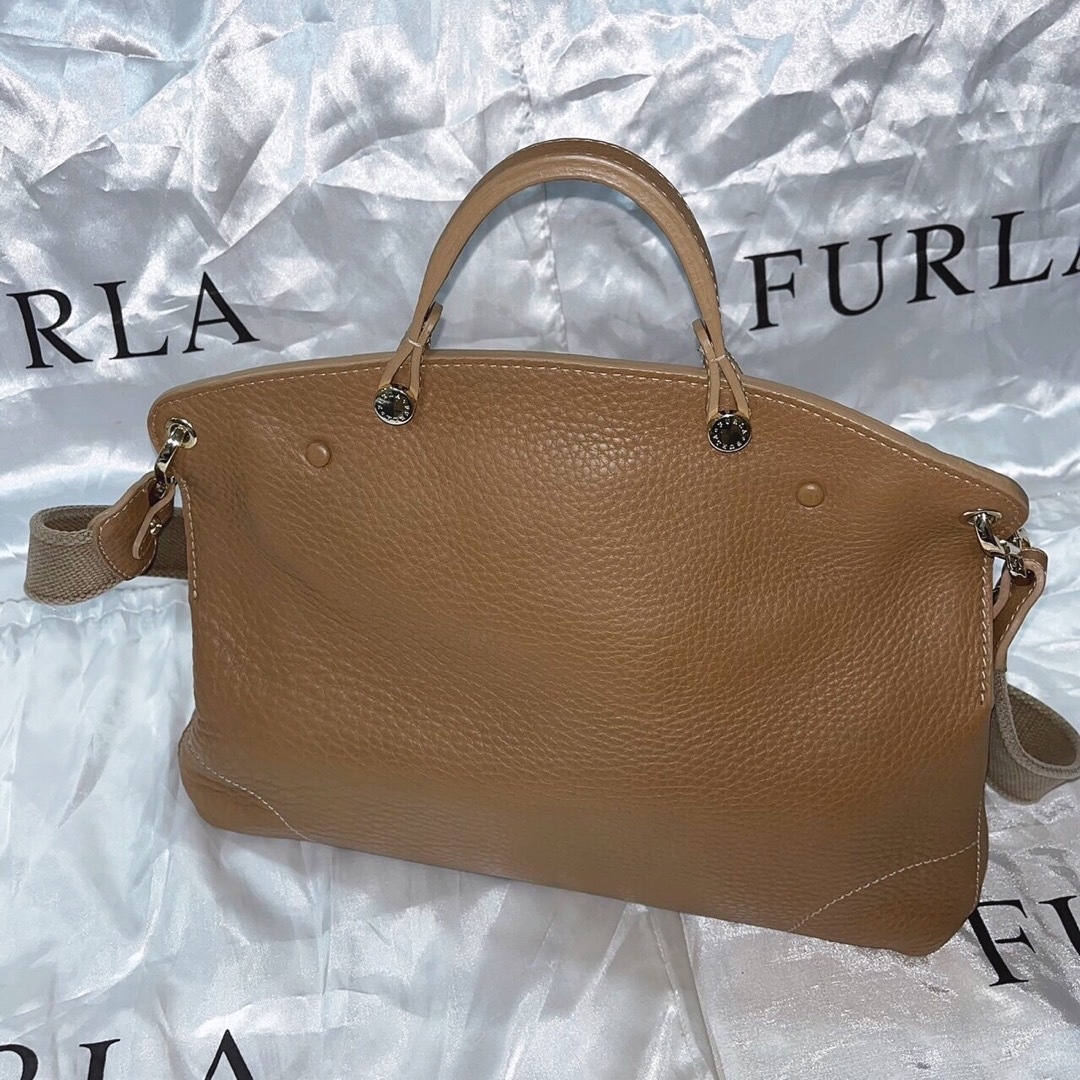 Furla - 新品同様フルラFURLA パイパー ハンドバッグ レザー 極美品の