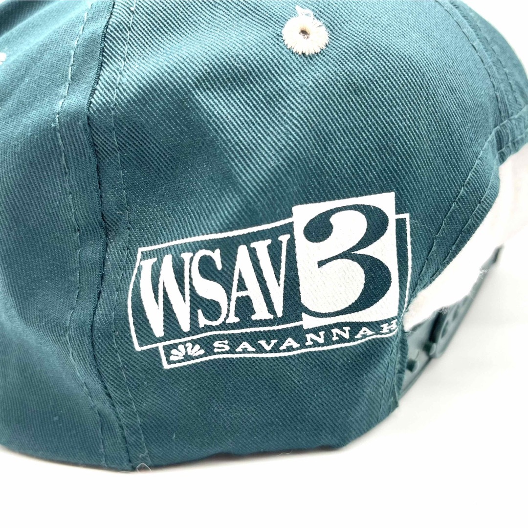 90s MLB サバンナ・サンドナッツ チーム刺繍ロゴ 2トーンBBキャップ