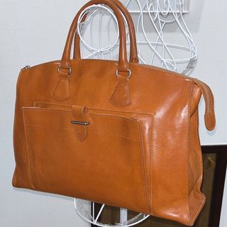 フルラ(Furla)のFURLA メンズ　フルラ  ビジネスバッグ　ブラウン 本革　レザー(ビジネスバッグ)