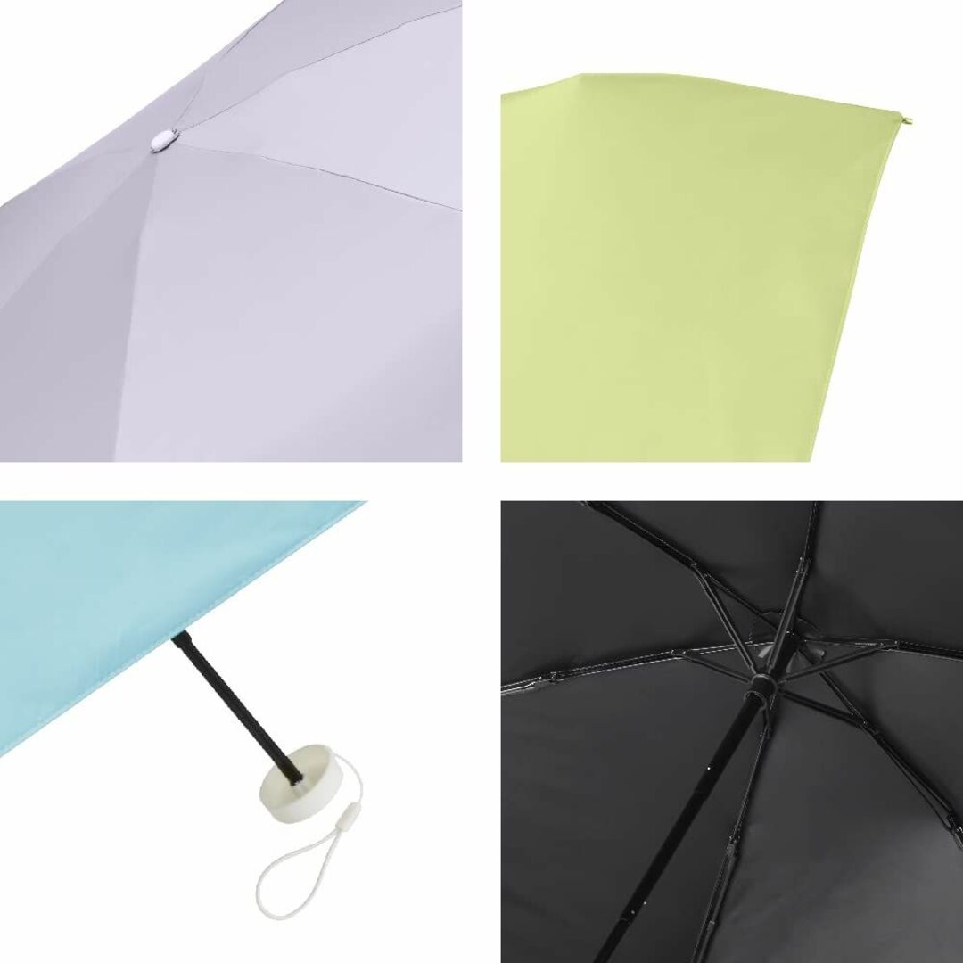 【色:ボタニカルリーフグリーン】Waterfront 折りたたみ傘 日傘兼用雨傘 3