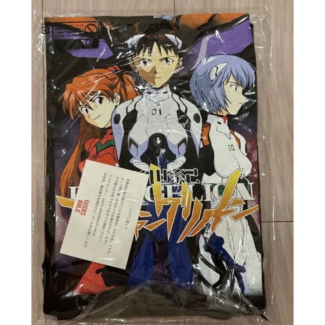 【L 】EVANGELION GEEKS RULE Tシャツ エヴァンゲリオン