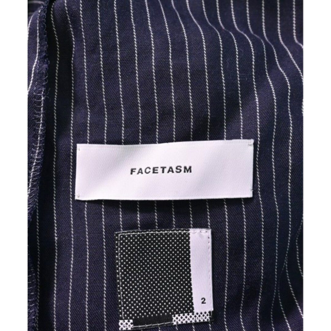 FACETASM - FACETASM ファセッタズム ワンピース 2(M位) 紺x白 ...