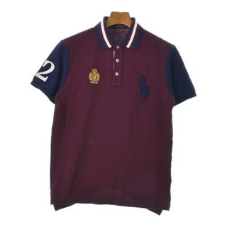 ポロラルフローレン(POLO RALPH LAUREN)のPolo Ralph Lauren ポロシャツ S エンジx紺 【古着】【中古】(ポロシャツ)