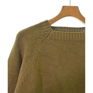MHL. MHL. エムエイチエル ニット・セーター L カーキx紺 古着