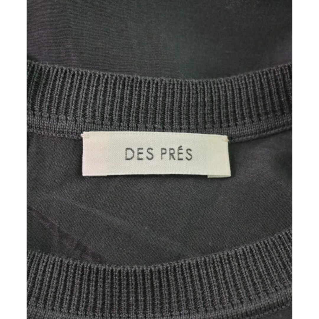 DES PRES(デプレ)のDES PRES デプレ ブラウス F チャコールグレー 【古着】【中古】 レディースのトップス(シャツ/ブラウス(長袖/七分))の商品写真