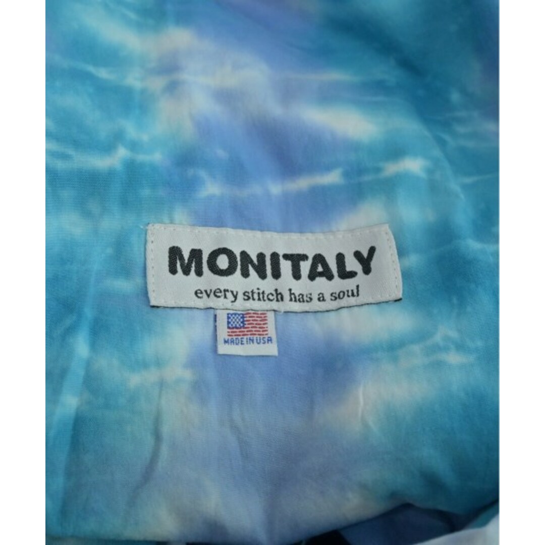 MONITALY(モニタリー)のMONITALY カジュアルジャケット 36(M位) 青緑x紫(タイダイ) 【古着】【中古】 メンズのジャケット/アウター(テーラードジャケット)の商品写真