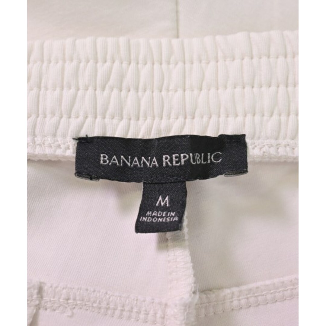 Banana Republic(バナナリパブリック)のBANANA REPUBLIC バナナリパブリック クロップドパンツ M 白 【古着】【中古】 レディースのパンツ(クロップドパンツ)の商品写真